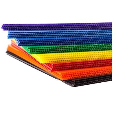 PP Fluted Hollow Board Plastic Honeycomb Panel