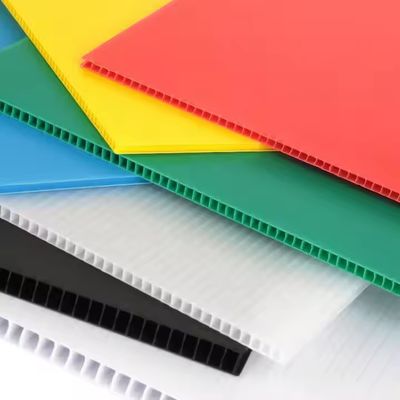 3mm 4mm 5mm PP Hollow Grid Sheets Corrugated Plastic Sheeting 4x8
