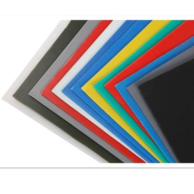 3mm 4mm 5mm PP Hollow Grid Sheets Corrugated Plastic Sheeting 4x8