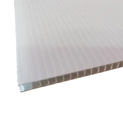 4x8 Corrugated Plastic Sheets 4mm White Polypropylene PP Coroplast Sheet for Protection Packing Printing