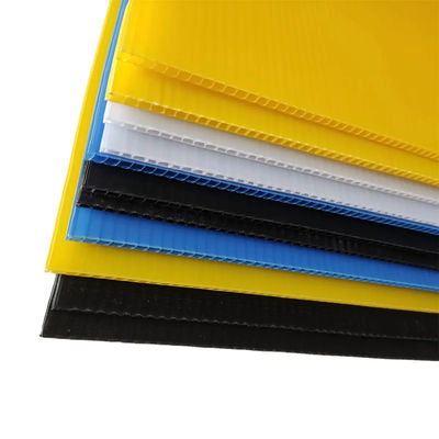 4x8 Corrugated Plastic Sheets 4mm White Polypropylene PP Coroplast Sheet for Protection Packing Printing