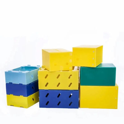 Polypropylene Stacking Corex Bins Corflute Archive Boxes for Packing