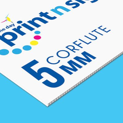 Custom Corex Coroplast Campaign Blank Lawn Signs UV Printing Corrugated Plastic 18x24 Yard Signs