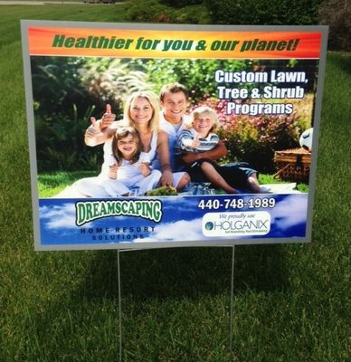 Custom 4mm White Coroplast Yard Signs Blank Plastic Corflute Signs 18x24 With H-Stakes