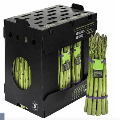 Factory Price Custom Logo Fruits Vegetables Corrugated PP Plastic Storage Boxes
