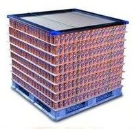 1200x 1000mm 1100x 1100mm Corrugated Plastic Bottle Layer Pads Coroplast Separators