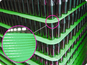 Sealed Corrosion Resistant Polypropylene Corrugated Plastic Layer Pads for Beverage Can