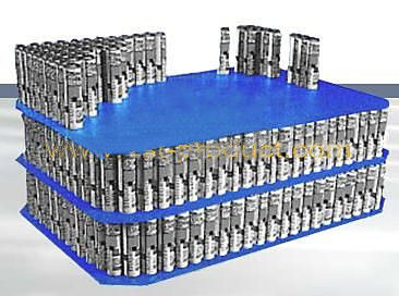 High Strength Corrugated Plastic Layer Pads Coroplast Bottles Separators