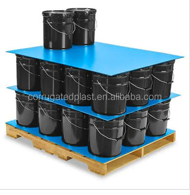 1200X 1000MM Corrugated PP Layer Pads Plastic Bottle Dividers