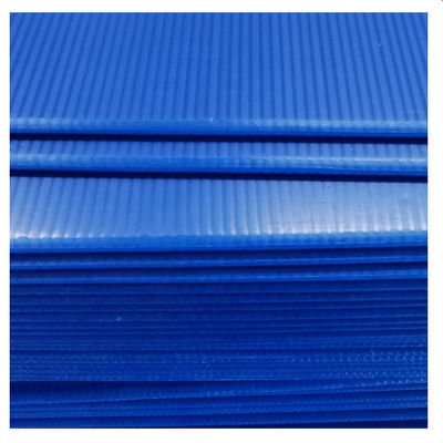 Corrugated Plastic Polypropylene Layer Pad with All Sealed Sides and Round Corners