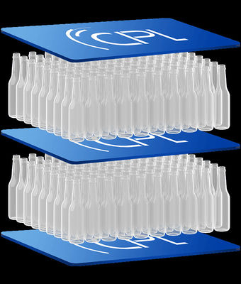 Corrugated Plastic Polypropylene Layer Pad with All Sealed Sides and Round Corners
