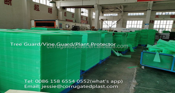 UV Stabilize Corrugated Plastic Tree Guard