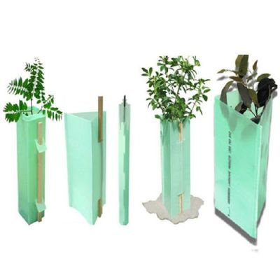 UV Resistant Plastic Corrugated Polypropylene Tree Protectors for Plant Protection Tubes Grape Vine Guard Plants Shelters