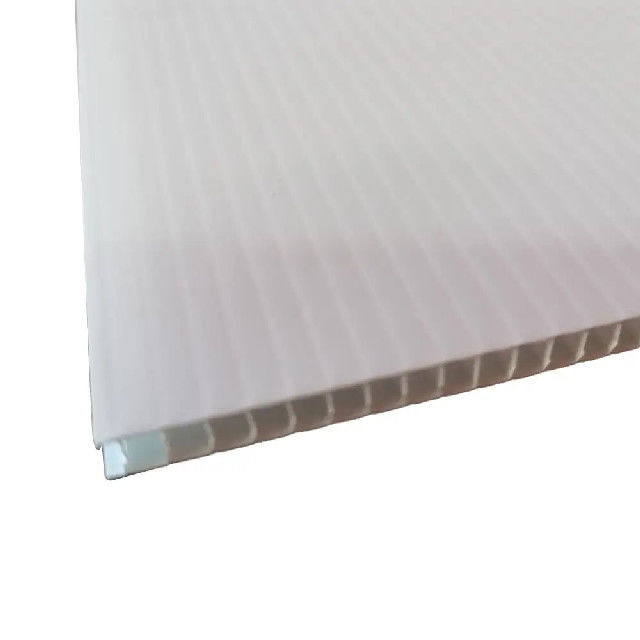 4x8 Corrugated Plastic Sheets 4mm White Polypropylene PP Coroplast Sheet for Protection Packing Printing