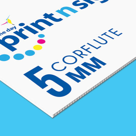 Custom Corex Coroplast Campaign Blank Lawn Signs UV Printing Corrugated Plastic 18x24 Yard Signs